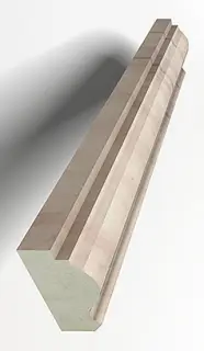 04 Molding Diana White 120x6