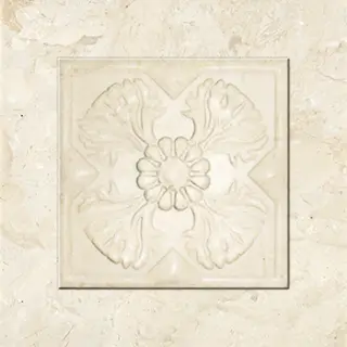 09 Carving Super Ivory Country 14.9x14.9