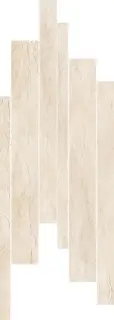 Ardoise Ivoire Mod.List.Sfalsato 21x40