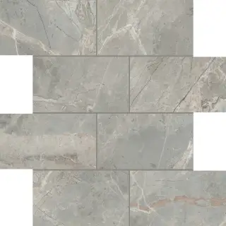 Etoile Gris Mat 6mm Mur 7.5x15 30x30