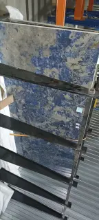 Bijoux Sodalite Bleu Glossy 6mm 120x280