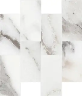 Origines Rex Argent Matte 6mm Muretto 7.5x15 30x30