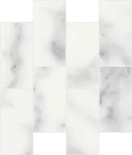 Origines Rex Blanc Matte 6mm Muretto 7.5x15 30x30
