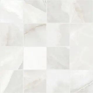 Reves De Rex Perle Matte 6mm Mosaico 7.5x7.5 30x30