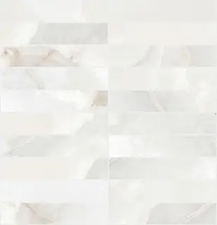 Reves De Rex Perle Glossy Mosaico 3x15 30x30