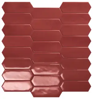 True Color Bordeaux Vintage Mosaico 28.5x29.5