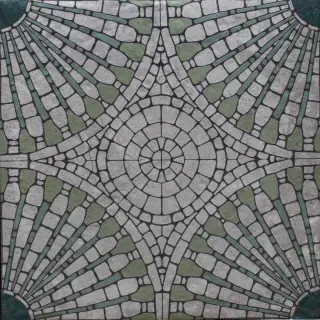 Carino Menta Mosaico 20x20