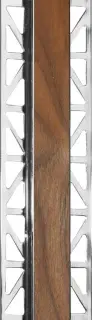 PRO TELO WOOD 25 ALUMINO BRILLANTE 12.5 NOGAL