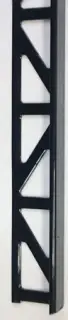 Perfil Pro-Mate 3 Aluminio Lacado Negro 0.3x1x250