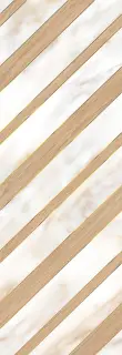 Calacatta Oro Chevron 24.2x70