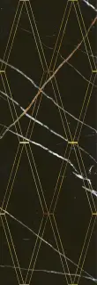 Black&Gold Rombi 24.2x70