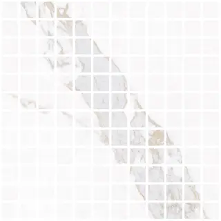 Blanc Calacatta Gold Mosaic 25 Soft 30x30