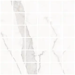 Blanc Calacatta Mosaic 55 Soft 30x30