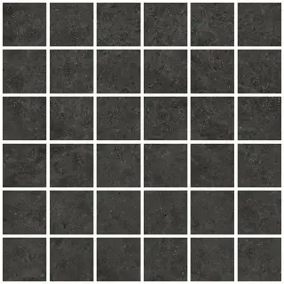Beren Black Mosaic 55 Natural 30x30