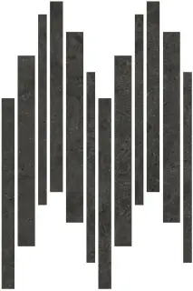 Beren Black Mureto Mosaic Natural 30x45