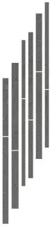 Allure Mureto 3d Mosaic Anthracite Soft 15x90