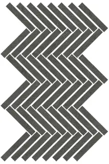 Cuit Spike Mosaic Charcoal Soft 30x45