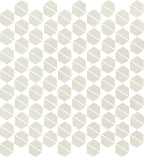 Cava White Mosaic. B. 27.5x29.6