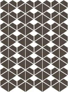 Cava Brown Mosaic. D. 22.8x27.1