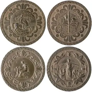 Керамическая плитка Tac. Olambrilla nummus circle