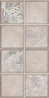 Керамическая плитка Плитка 31.5*63 MAIOLICA COLLAGE CREMA