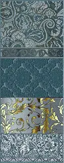 Керамическая плитка Декор 20,1*50,5 DIANA ACQUA 1 1c