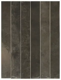 Equipe Verticale Настенная керамическая плитка SOOT 5x40 глазурованный глянцевый