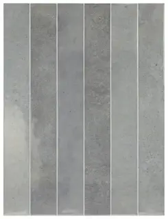 Equipe Verticale Настенная керамическая плитка MOODY BLUE 5x40 глазурованный глянцевый