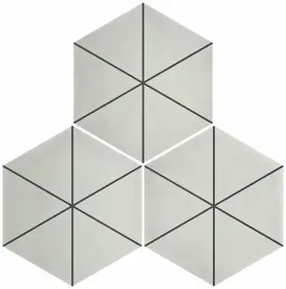 DURSTONE SIX Cementine Керамогранит Capri Talc 23x27 глазурованный матовый