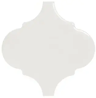 Equipe Scale Настенная керамическая плитка Alhambra White 12x12 глазурованный глянцевый