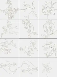 Bardelli Primavera Декор Platinum 40x120 глазурованный глянцевый