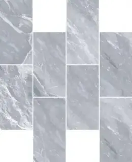 VitrA Marmori Декор Кирпичная Кладка Дымчатый Серый (14х7) 28.9x35.5 лаппатированный