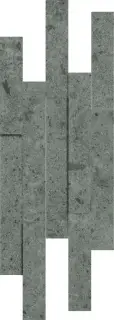 Italon Керамический гранит Genesis Декор Grey Brick 3D 28x78 натуральный