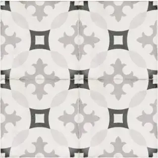 Equipe Art Noveau Керамогранит Karlsplatz Grey 20x20 натуральный