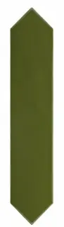 Equipe Arrow Настенная керамическая плитка Green Kelp 5x25 глазурованный глянцевый
