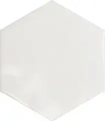 Hex White Glossy