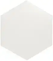 Hexagon White Matt