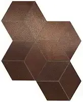 Corten Mosaico Esagono Lapp