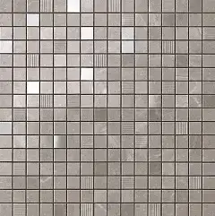 Grey Fleury Mosaic