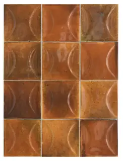 EQUIPE HANOI ARCO BURNT RED 10х10 EQ-5