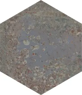APAVISA RUST TITANIUM NATURAL HEXAGON 25х29 G-7230