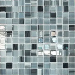 Мозаика JSM-CH1023 серая полосатаяZZ|32.7x32.7 XX