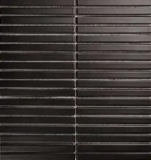 Mosaic 1.5х14.5 Y15F808 Черный матовый 29.4х31.3