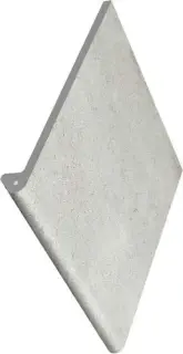 Peldano Redondeado Urban Gris Anti Slip |29.7x33x14