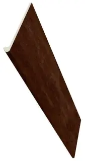 Peldano Redondeado Urban Caoba Liso 119.7x33x14