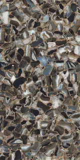 Agata Black Lucidato (Shiny) 6 mm XX 150x300