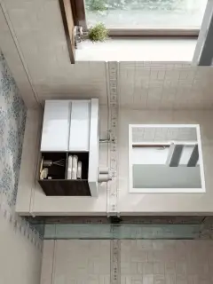 Зеркало с LED-подсветкой 80х80 см XX