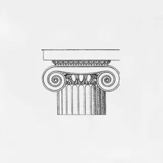 Декор Авеллино белый Капитель C500 |15х15