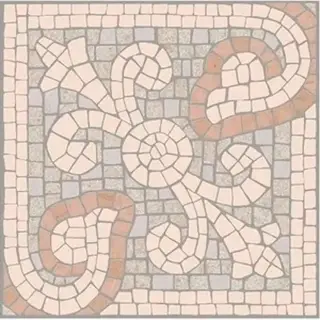 Декор Про Лаймстоун матовый обрезной |9,6х9,6