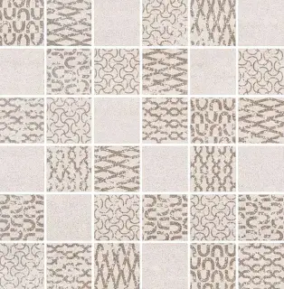 Про Дабл беж светлый дек. моз. гр. 30х30| ZZ